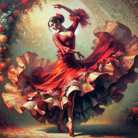 Flamenco Dancer by Donna Kennedy