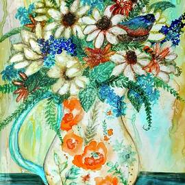 Floral Medley Still Life by Elaine Peterson