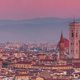Florence Panorama from Piazza Michelangelo, Italy by Adrian Hendroff