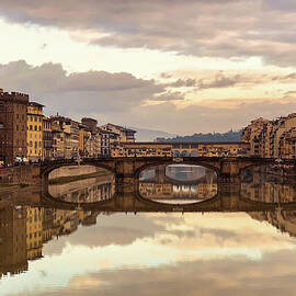 Florence. River Arno. by Nina Kulishova