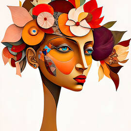 Flower Hat ... by Judy Foote-Belleci