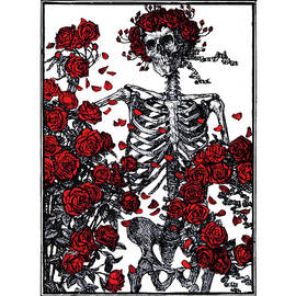 Flowers and bones