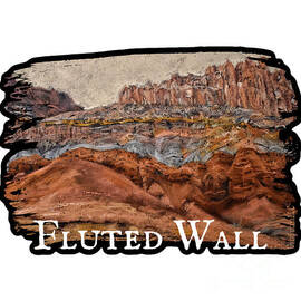 Fluted Wall by Utah Sticker LLC