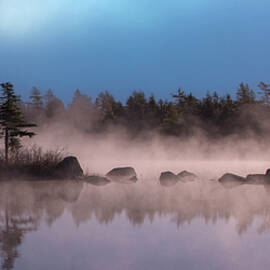 Fog over Cox's Lake I by Patrick Boening