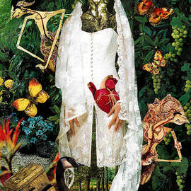 Forest Goddess Green Witch Javanese Puppet Wayang Wedding by Seruni Bodjawati