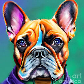 French Bulldog by Mark Ashkenazi