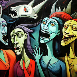 Frida's Guernica by Nadia Corso
