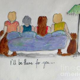 Friends 1 by Karen Jane Jones