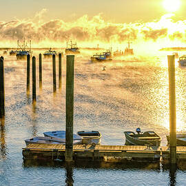 Frigid Harbor. by Jeff Sinon