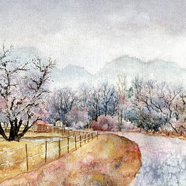 Frosty Marshall Morning by Anne Gifford