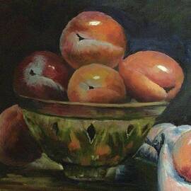 Oil painting Fruit final step 