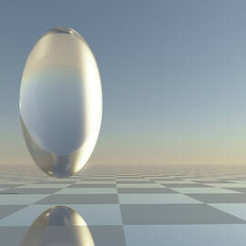 Future Crystal Ball on Horizon by Dan Collier