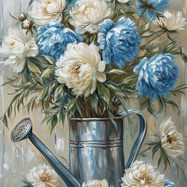 Garden Peonies by Tina LeCour