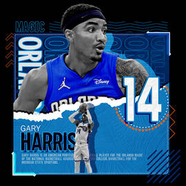 Gary Harris Football by Kelvin Kent