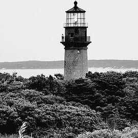 Gay Head Light in Black and White by Kathy Barney
