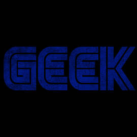 Geek White Vintage by Flippin Sweet Gear