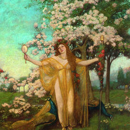 Genius of Art, 1903 by Howard Pyle