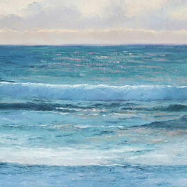 Gentle ocean waves by Jan Matson
