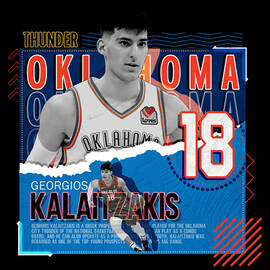 Georgios Kalaitzakis Basketball by Kelvin Kent