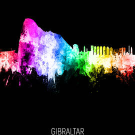 Gibraltar Skyline #83 by Michael Tompsett