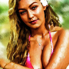 Gigi Hadid Celebrates Her 30th Birthday with Boyfriend Bradley Cooper by Gradify Creations