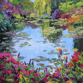 Giverny Gardens by Kristen Olson Stone