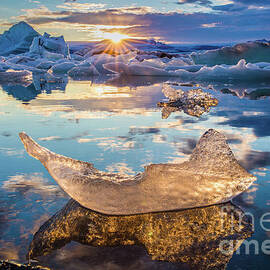 Glacier Lagoon by Inge Johnsson