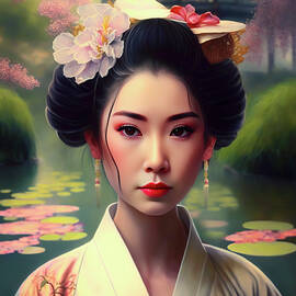 Glamourous Geisha 2 by Yontartov