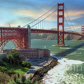 Golden Gate Bridge  by David Zanzinger