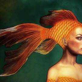 Goldfish Queen by Irem Kurban