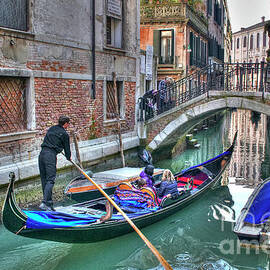 Gondola Ride in Venice - Italy by Paolo Signorini