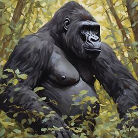 Gorilla 1 by Kristen O'Sullivan
