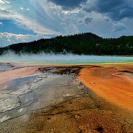 Grand Prismatic Spring 2 by Judy Vincent