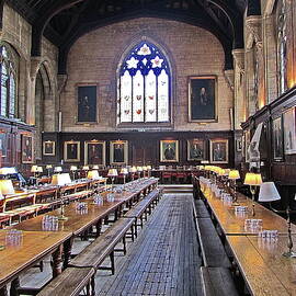 Great Hall Dining Room at Balliol College, Oxford, UK by Lyuba Filatova