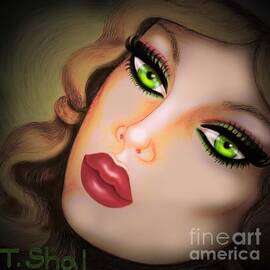 Green Eyes 25 by Tara Shalton