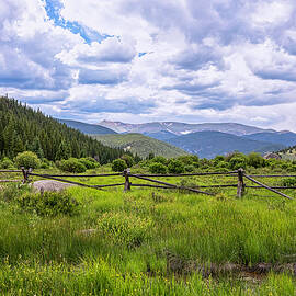Guanella Pass Landscape by Lorraine Baum