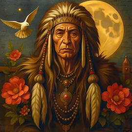 Guardian Of The Golden Light by J Paul DiMaggio