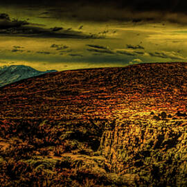 Gunnison National Park Sunset by Norma Brandsberg