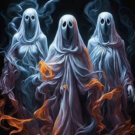 HALLOWEEN GHOST ai by Dreamz -