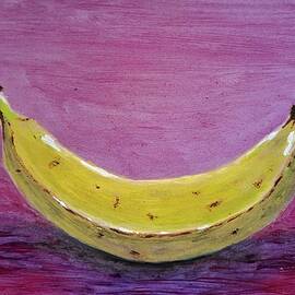 Happy banana smile by Lucia Waterson