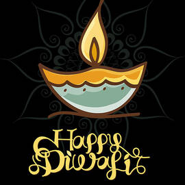 Happy Diwali T Shirt by Flippin Sweet Gear