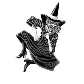 Happy Witch by Zac Ledford