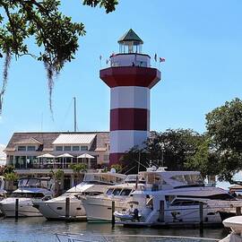 Harbour Town Marina and Lighthouse  by Gregory A Mitchell Photography