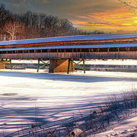 Harpersfield Version 2 Panorama Ashtabula County Ohio by Robert Gardner