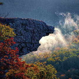 Hawksbill Crag  by Harriet Feagin