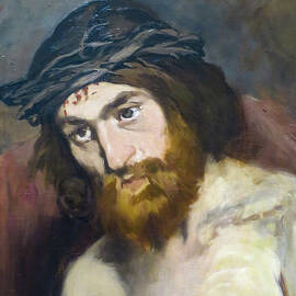 Head of Christ by Edouard Manet