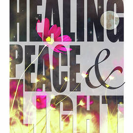 Healing Peace And Light Art by Sharon Cummings