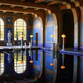 Hearst Castle Indoor Roman Pool, San Simeon - CA by Thomas Ly