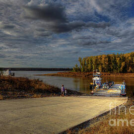 Hickman-Dorena Ferry by Larry Braun