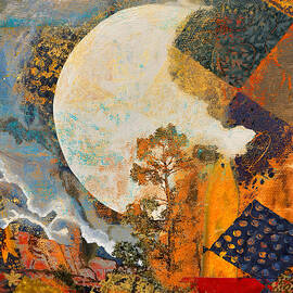 Hiding Full Moon  by Barbara Zahno